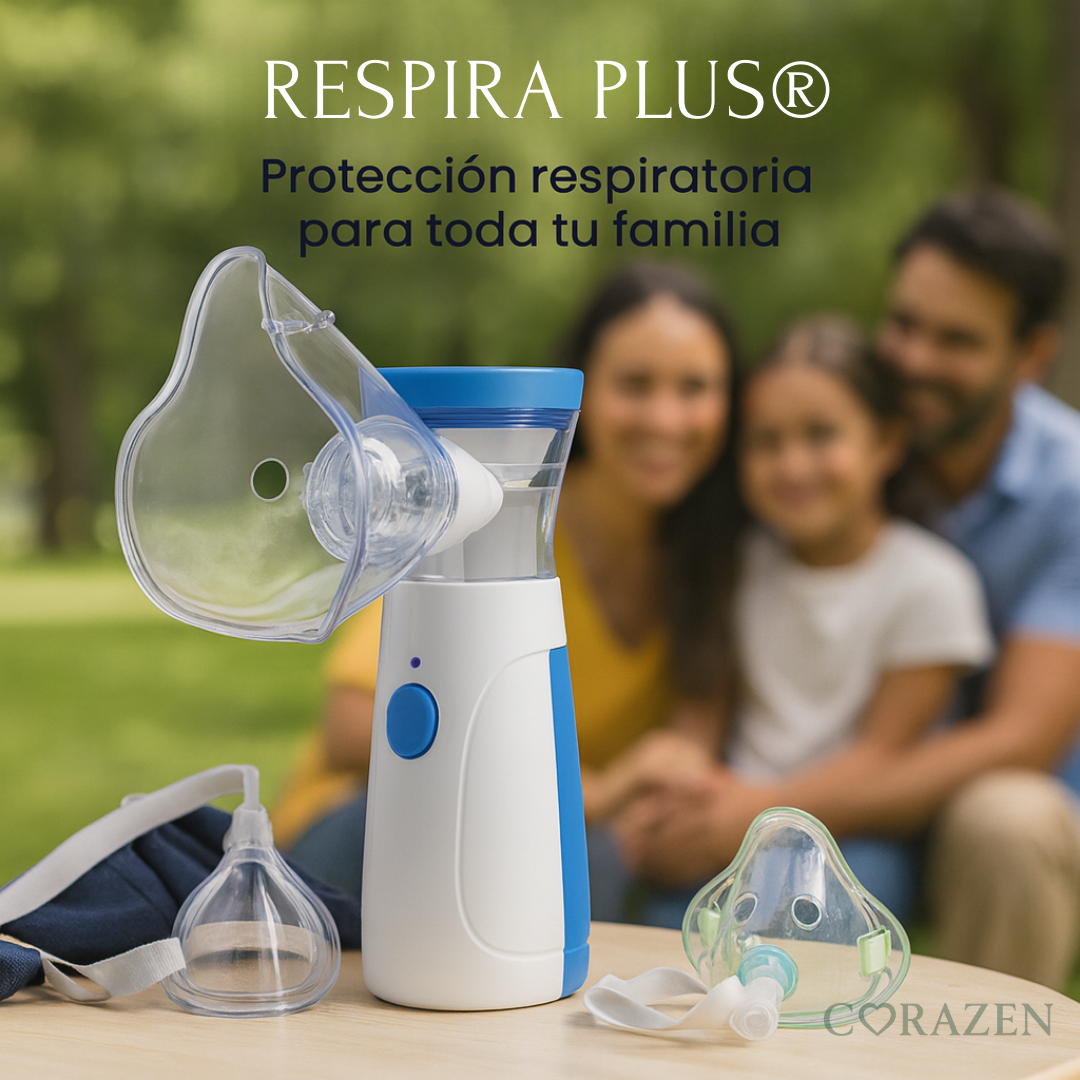 RESPIRA PLUS⭐ Alivio inmediato para congestión, alergias y crisis respiratorias